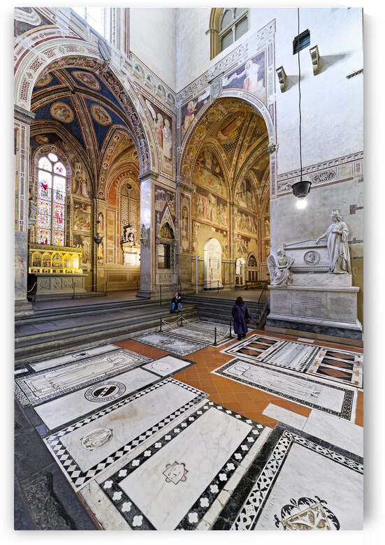 Florence Tuscany Italy. Basilica di Santa Croce Basilica of the Holy Cross by Marco Brivio