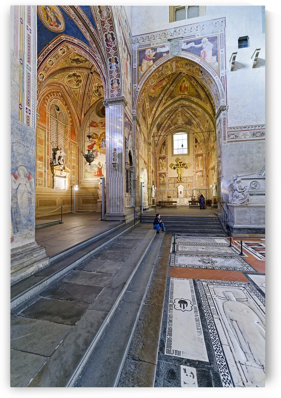 Florence Tuscany Italy. Basilica di Santa Croce Basilica of the Holy Cross by Marco Brivio