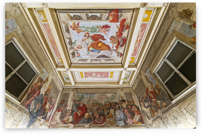 Florence Tuscany Italy. Casa Buonarroti. The Studio by Marco Brivio