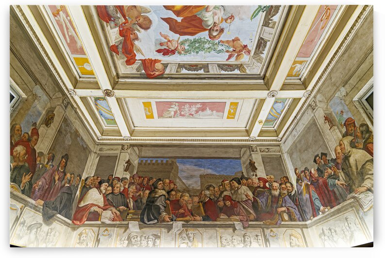 Florence Tuscany Italy. Casa Buonarroti. The Studio by Marco Brivio