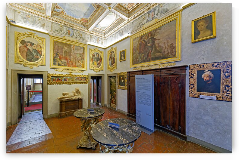 Florence Tuscany Italy. Casa Buonarroti. Camera della Notte e del Di by Marco Brivio