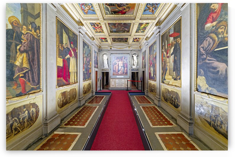 Florence Tuscany Italy. Casa Buonarroti. Galleria by Marco Brivio