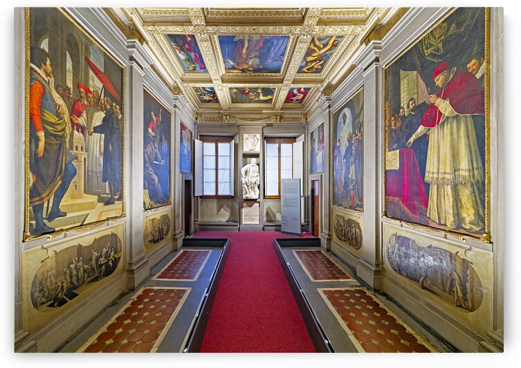 Florence Tuscany Italy. Casa Buonarroti. Galleria by Marco Brivio