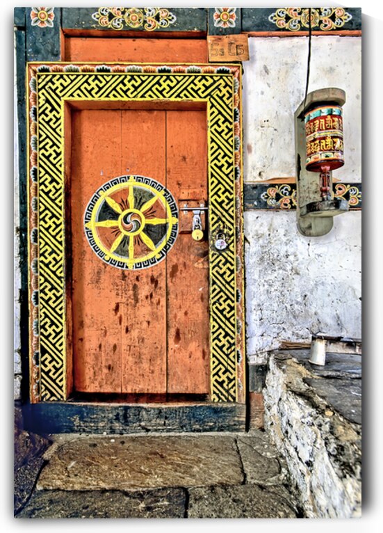 Kurjey Lhakhang Monastery Bumthang Valley Bhutan by Marco Brivio
