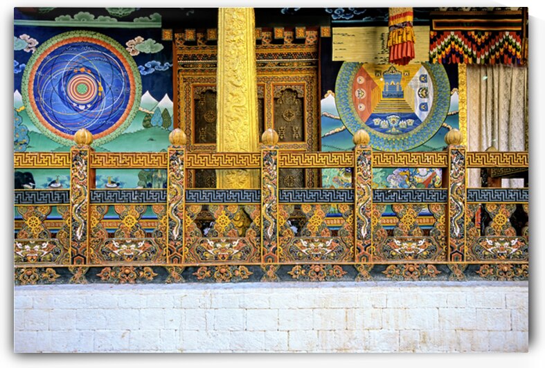 Bhutan. Punakha dzong monastery by Marco Brivio