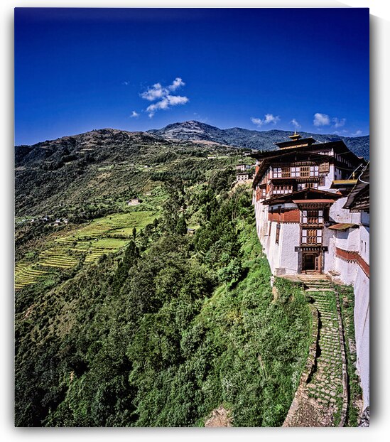 Bhutan. Trongsa Monastery by Marco Brivio